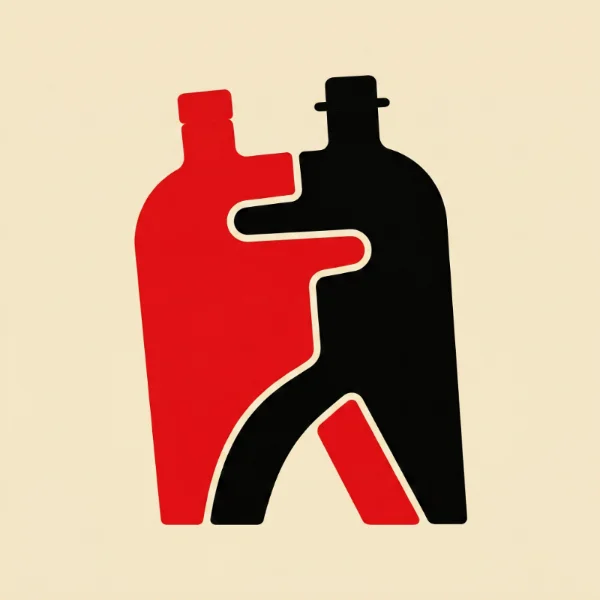 Two interlocking TANGO bottles
