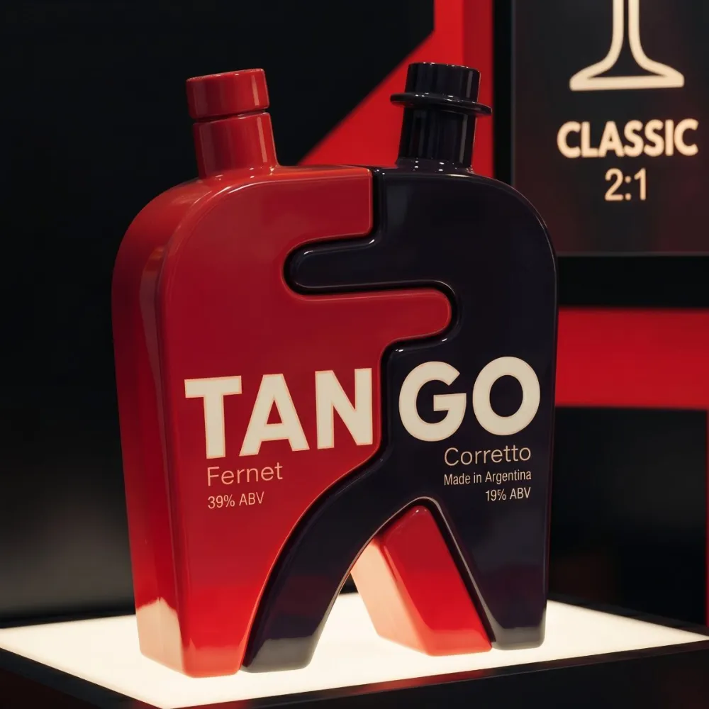 TANGO bottles at point of sale